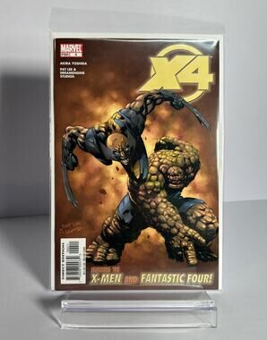 Marvel Comics X4 #4 2005 X-Men, Fantastic Four Pat Lee